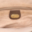 GUCCI GG Supreme Shoulder Bag PVC Beige Gold 49 003 5101 Auth BA9680-17