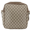GUCCI GG Supreme Shoulder Bag PVC Beige Gold 49 003 5101 Auth BA9680-2