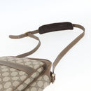 GUCCI GG Supreme Shoulder Bag PVC Beige Gold 49 003 5101 Auth BA9680-8