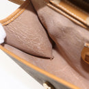 GUCCI Micro GG Supreme Shoulder Bag PVC Beige Gold 004 89 1041 Auth BA9682-19