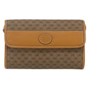 GUCCI Micro GG Supreme Shoulder Bag PVC Beige Gold 004 89 1041 Auth BA9682-13