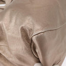 Salvatore Ferragamo Vala Tote Bag Leather Beige Auth BA9685-10