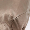 Salvatore Ferragamo Vala Tote Bag Leather Beige Auth BA9685-12