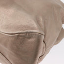 Salvatore Ferragamo Vala Tote Bag Leather Beige Auth BA9685-13