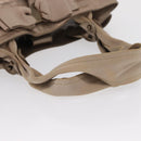 Salvatore Ferragamo Vala Tote Bag Leather Beige Auth BA9685-7