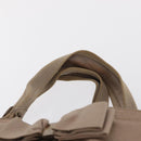 Salvatore Ferragamo Vala Tote Bag Leather Beige Auth BA9685-8