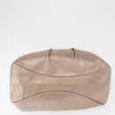 Salvatore Ferragamo Vala Tote Bag Leather Beige Auth BA9685-9