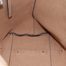 Salvatore Ferragamo Vala Tote Bag Leather Beige Gold Auth BA9686-17