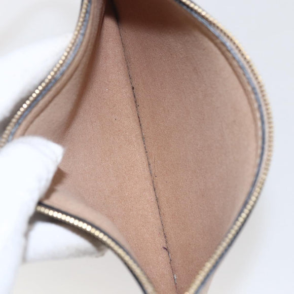 Salvatore Ferragamo Vala Tote Bag Leather Beige Gold Auth BA9686