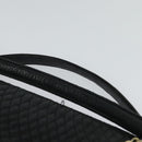BALLY Quilted Hand Bag Leather Black Auth BA969-8