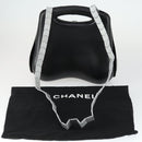 CHANEL Hip Bag Shoulder Bag Leather 2way Black CC Auth BA9692-12