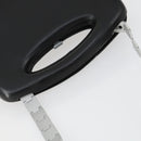 CHANEL Hip Bag Shoulder Bag Leather 2way Black CC Auth BA9692-8