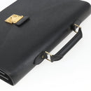 LOUIS VUITTON Epi Serviette Conseiller Business Bag Black M54422 LV Auth BA9693-6