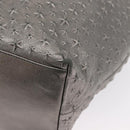 Jimmy Choo Tote Bag Leather Silver Auth BA9695-14