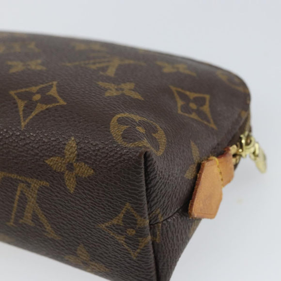 LOUIS VUITTON Monogram Pochette Cosmetic PM Beutel M43998 LV Auth BA9700