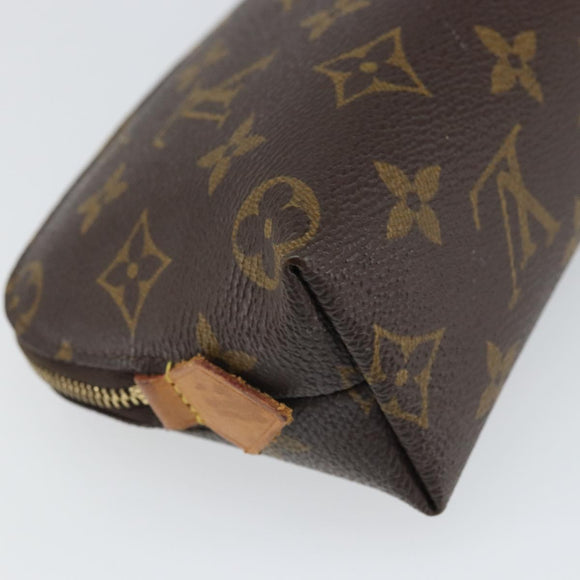 LOUIS VUITTON Monogram Pochette Cosmetic PM Beutel M43998 LV Auth BA9700