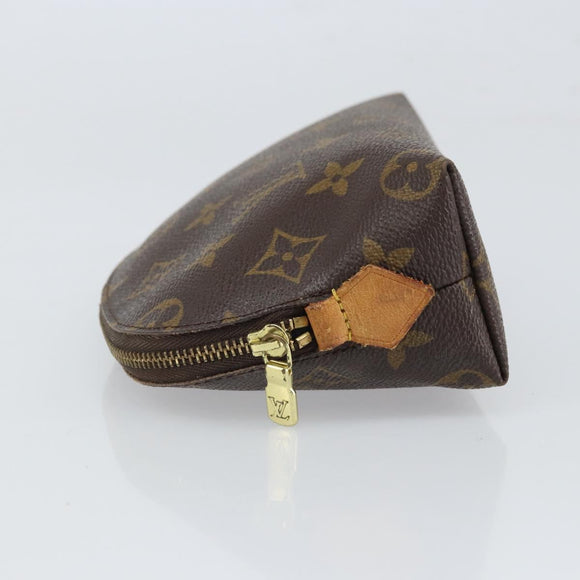 LOUIS VUITTON Monogram Pochette Cosmetic PM Beutel M43998 LV Auth BA9700