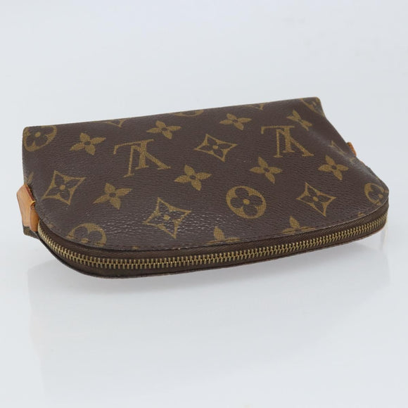 LOUIS VUITTON Monogram Pochette Cosmetic PM Beutel M43998 LV Auth BA9700