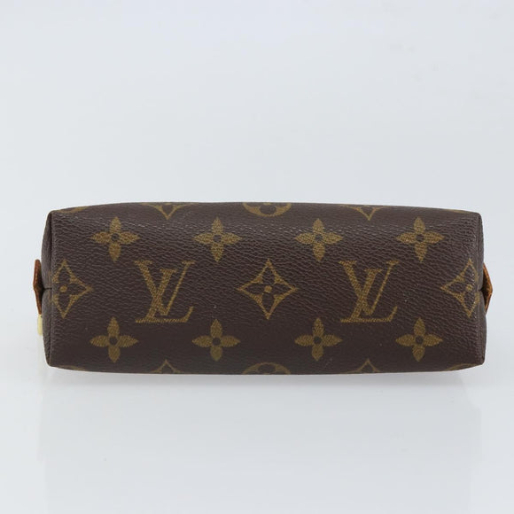 LOUIS VUITTON Monogram Pochette Cosmetic PM Pouch M43998 LV Auth BA9700