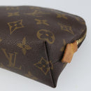 LOUIS VUITTON Monogram Pochette Cosmetic PM Beutel M43998 LV Auth BA9700-7