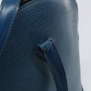 LOUIS VUITTON Epi Lussac Shoulder Bag Blue M52285 LV Auth BA9705-9