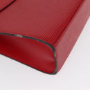 LOUIS VUITTON Epi Malesherbes Hand Bag Red M52377 LV Auth BA9706-9