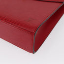 LOUIS VUITTON Epi Malesherbes Hand Bag Red M52377 LV Auth BA9706-14