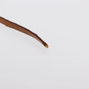 LOUIS VUITTON Monogram Vernis Motto Pouch Lime Yellow M91059 LV Auth BA9707-8