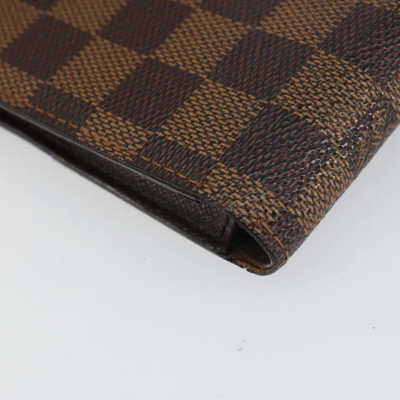 LOUIS VUITTON Damier Ebene Etui Cigarette Case N63024 LV Auth BA9710