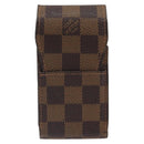 LOUIS VUITTON Damier Ebene Etui Cigarette Case N63024 LV Auth BA9710-13