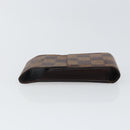 LOUIS VUITTON Damier Ebene Etui Cigarette Case N63024 LV Auth BA9710-4