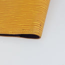 LOUIS VUITTON Epi Agenda PM Day Planner Cover Yellow R20059 LV Auth BA9711-15