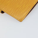 LOUIS VUITTON Epi Agenda PM Day Planner Cover Yellow R20059 LV Auth BA9711-16