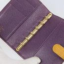 LOUIS VUITTON Epi Agenda PM Day Planner Cover Yellow R20059 LV Auth BA9711-9