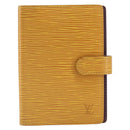 LOUIS VUITTON Epi Agenda PM Day Planner Cover Yellow R20059 LV Auth BA9711-13