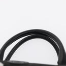 FENDI Pecan Canvas Hand Bag Black Brown gold Auth BA9717-8