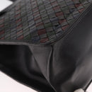 BOTTEGA VENETA INTRECCIATO Hand Bag Leather Brown Gold Auth BA9718-12