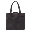 BOTTEGA VENETA INTRECCIATO Hand Bag Leather Brown Gold Auth BA9718-3