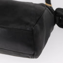 Salvatore Ferragamo Tote Bag Leather Black Gold Auth BA9720-11
