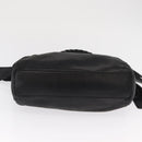 Salvatore Ferragamo Tote Bag Leather Black Gold Auth BA9720-9