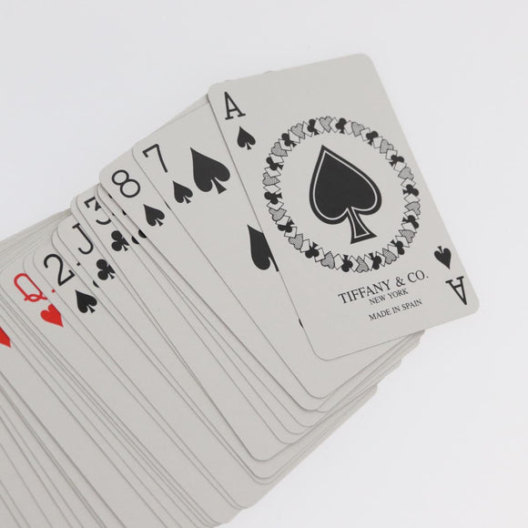 TIFFANY&Co. Playing Cards Turquoise Blue Auth BA9724