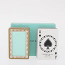 TIFFANY&Co. Playing Cards Turquoise Blue Auth BA9724-12