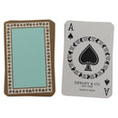 TIFFANY&Co. Playing Cards Turquoise Blue Auth BA9724-2
