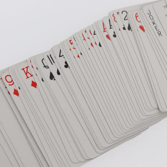 TIFFANY&Co. Playing Cards Turquoise Blue Auth BA9724