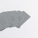 Christian Dior Playing Cards Silver Auth BA9725-9
