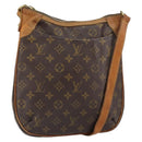 LOUIS VUITTON Monogram Odeon PM Shoulder Bag M56390 LV Auth BA9727-1