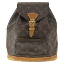 LOUIS VUITTON Monogram Montsouris MM Backpack M51136 LV Auth BA9729-13