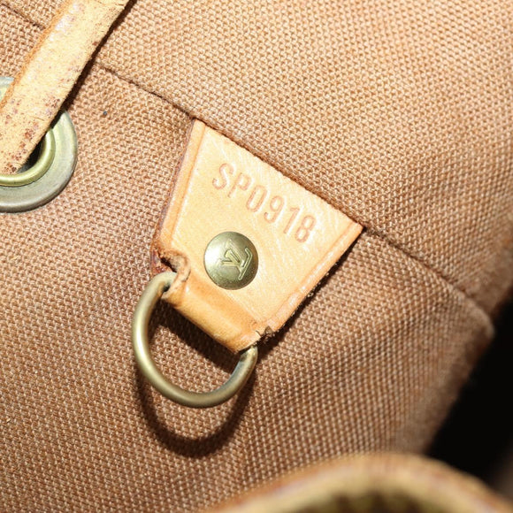 LOUIS VUITTON Monogram Montsouris MM Backpack M51136 LV Auth BA9729