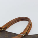 LOUIS VUITTON Monogram Sac Plat Hand Bag M51140 LV Auth BA9730-8
