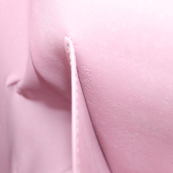 LOUIS VUITTON Vernis Thompson Street Bag Marshmallow Pink M91070 LV Auth BA9732